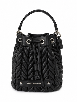 Karl Lagerfeld Quilted Bucket Bag