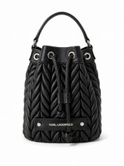 Karl Lagerfeld Quilted Bucket Bag
