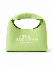 Marc Jacobs The Sack Bag in Lime Green