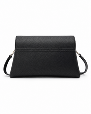 Valentino Black Pebbled Shoulder Bag
