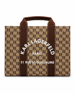 Karl Lagerfeld Paris Monogram Tote Bag