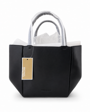 Michael Kors Black Structured Tote Bag