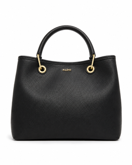 ALDO Black Structured Tote Bag