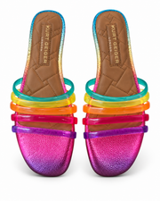 Kurt Geiger Multicolour Strappy Slide Sandals