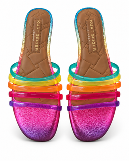 Kurt Geiger Multicolour Strappy Slide Sandals