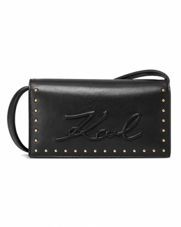 Karl Lagerfeld Studded Crossbody Bag