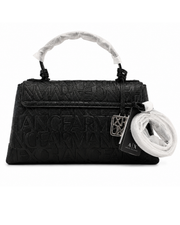 Armani Exchange Embossed Logo Handbag