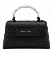 Armani Exchange Embossed Logo Handbag