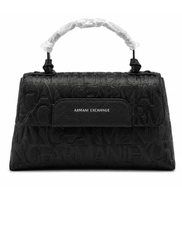 Armani Exchange Embossed Logo Handbag